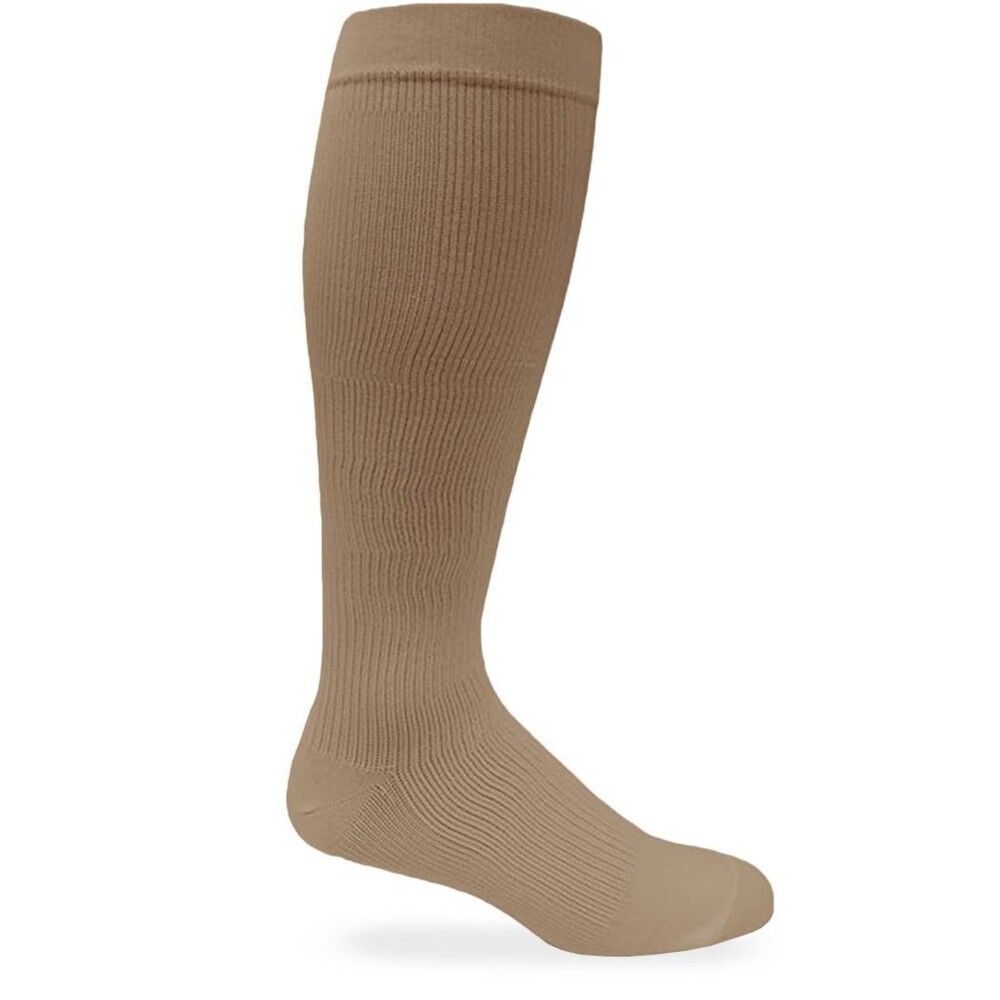 1Pair Knee High Compression Socks, 15-30mmHg Gift for Women Men, Athletes Runner